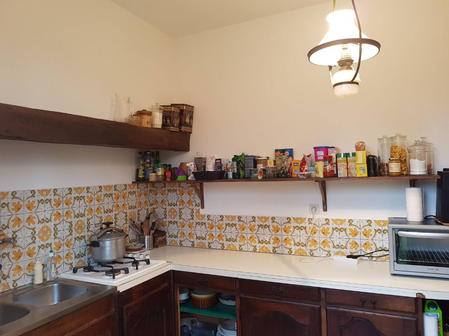 Plan de travail et rangements