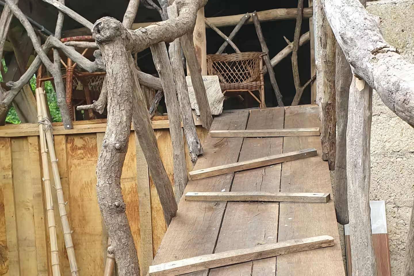 Accès à la Cabane des enfants